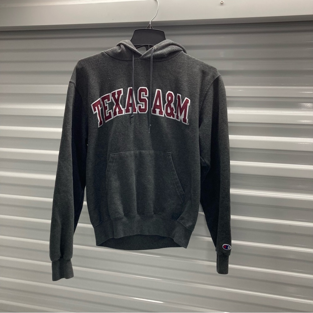 Champion Texas A&M Dark Gray Hoodie